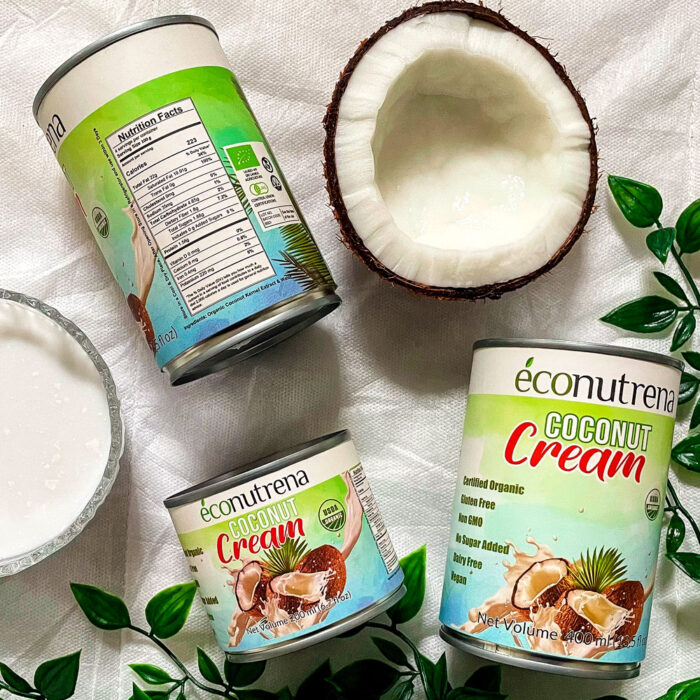 Organic Coconut Cream (6% , 12%, 17%, 22% & 24% fat) - Image 3