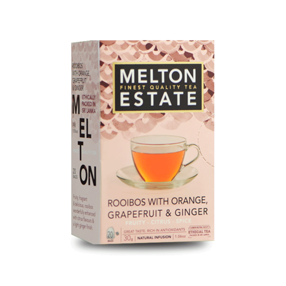 7 RED ROOIBOS WITH ORANGE GRAPEFRUIT & GINGER - Image 1