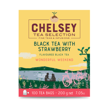 CHELSEY TEA - BLACK TEA WITH STRAWBERRY