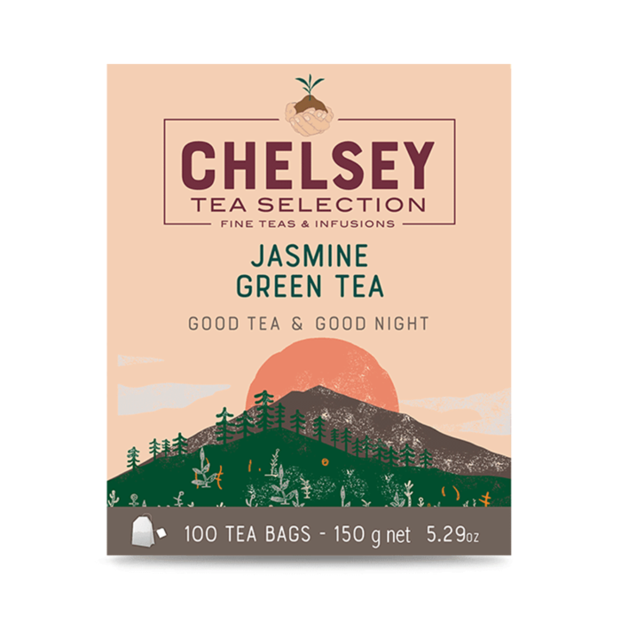 CHELSEY TEA - JASMIN FLOWER GREEN TEA - Image 1