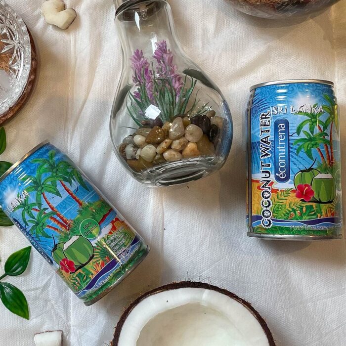 Canned Coconut water and Glass Jars - Image 2